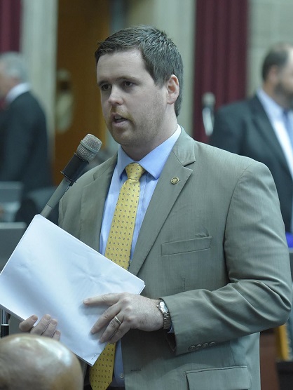 House Budget Committee Chairman Scott Fitzpatrick (photo courtesy; Tim Bommel, Missouri House Communications)